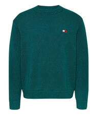 TOMMY HILFIGER TH JEANS  Pull col rond eaux profondes - Pulls pour hommes - 1