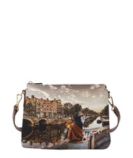 YNOT YESBAG Sac bandouli&egrave;re, deux compartiments automne &agrave; Hollad - Sacs pour Femme - 1
