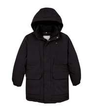 TOMMY HILFIGER TH veste &agrave; capuche noir - B&eacute;b&eacute; Vestes - 1