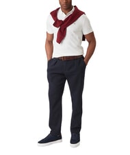 TOMMY HILFIGER TH Polo &agrave; manches courtes avec ruban au col - chemise polo