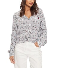 TOMMY HILFIGER TH JEANS Cardigan blanc ancien - Chandails pour femmes - 1