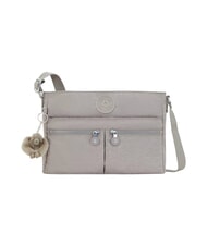 KIPLING NEW ANGIE Sac port&eacute; &eacute;paule multipoches gris - Sacs pour Femme - 1