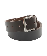 TIMBERLAND DOUBLE LOOP Ceinture en cuir raccourcissable cacao - Ceintures - 1