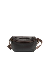 TIMBERLAND TUMBLED Sac banane en cuir marron fonc&eacute; - Sacs banane - 1