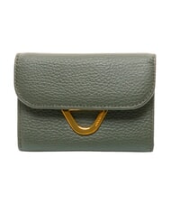 COCCINELLE DEW Portefeuille compact en cuir algues - Portefeuilles Femme - 1