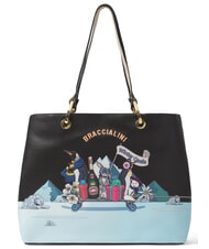 BRACCIALINI BRITNEY sac bandouli&egrave;re noir - Sacs pour Femme - 1