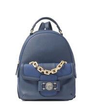 BRACCIALINI CHAIN Sac &agrave; dos bleu - Sacs pour Femme - 1
