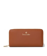 BRACCIALINI BASIC Portefeuille Zip Around marron - Portefeuilles Femme - 1