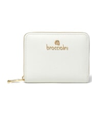BRACCIALINI BASIC Portefeuille en cuir pour femme blanc - Portefeuilles Femme - 1