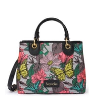 BRACCIALINI JACQUARD Sac &agrave; main avec bandouli&egrave;re multicolore noir - Sacs pour Femme - 1