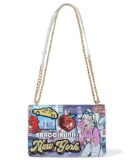 BRACCIALINI CARTOLINE New York sac bandouli&egrave;re multi - Sacs pour Femme - 1