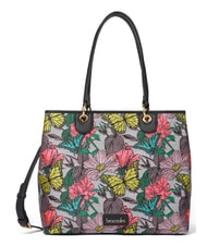 BRACCIALINI JACQUARD Sac bandouli&egrave;re, avec bandouli&egrave;re multicolore noir - Sacs pour Femme - 1