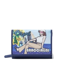 BRACCIALINI CARTOLINE Capri Portefeuille pour femme multi - Portefeuilles Femme - 1