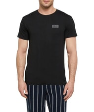 BIKKEMBERGS BASIC T-shirt &agrave; manches courtes et col rond noir - T-shirt - 1