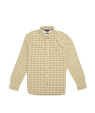 TOMMY HILFIGER TH chemise &agrave; carreaux bleu charbon / essence de menthe / multi - Chemises pour hommes - 1