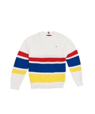 TOMMY HILFIGER KIDS BIMBO Pull en coton blanc - Pulls pour enfants - 1