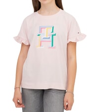 TOMMY HILFIGER KIDS BIMBA T-shirt en coton - Tee-shirt enfant