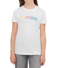 TOMMY HILFIGER KIDS BIMBA T-shirt &agrave; manches courtes blanc optique - Tee-shirt enfant - 1