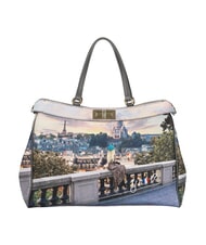 YNOT YESBAG Sac bandouli&egrave;re XL paris / cor - Sacs pour Femme - 1
