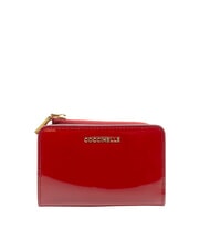 COCCINELLE METALLIC PATENT portefeuille en cuir - Portefeuilles Femme