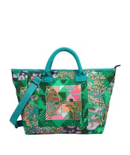 YNOT COLORS BAY L Sac &agrave; main avec bandouli&egrave;re jungle - Sacs pour Femme - 1