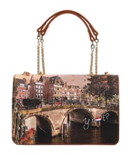 YNOT YESBAG Sac bandouli&egrave;re / sac port&eacute; travers rivi&egrave;re d'automne - Sacs pour Femme - 1