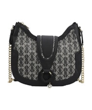 YNOT RING Sac avec bandouli&egrave;re cha&icirc;ne NOIR - Sacs pour Femme - 1