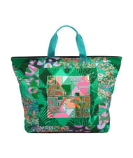 YNOT COLORS BAY Sac cabas XL, sac bandouli&egrave;re jungle - Sacs pour Femme - 1
