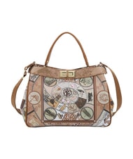 YNOT FASHIONOPOLY Sac &agrave; main avec bandouli&egrave;re sable - Sacs pour Femme - 1
