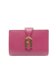 FURLA MIASOFIA portefeuille en cuir framboise - Portefeuilles Femme - 1