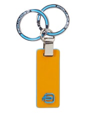 PIQUADRO BLUE SQUARE Porte-cl&eacute;s en cuir - Porte-cl&eacute;s