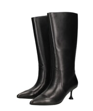 MARC ELLIS ME25 Bottes hautes en cuir, talon de 6,5 cm noir - Chaussures Femme - 1