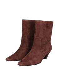 MARC ELLIS ME25 Bottine &agrave; talon de 5 cm, en cuir - Chaussures Femme