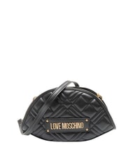 LOVE MOSCHINO QUILTED sac bandouli&egrave;re Noir - Sacs pour Femme - 1
