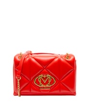 LOVE MOSCHINO EMBOSSED Sac bandouli&egrave;re / sac port&eacute; travers ROUGE - Sacs pour Femme - 1