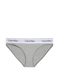 CALVIN KLEIN MODERN COTTON  Glisser gris - Slip femme - 1