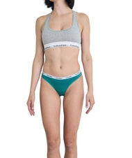 CALVIN KLEIN CLASSIC Glisser vert - Slip femme - 1