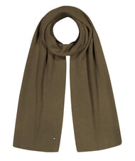 TOMMY HILFIGER ESSENTIAL FLAG Foulard vert arm&eacute;e - &Eacute;charpes - 1