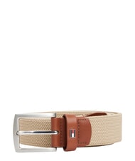 TOMMY HILFIGER DENTON ELASTIC Ceinture en tissu tiss&eacute; pour homme - Ceintures