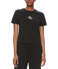 CALVIN KLEIN MONOLOGO BABY T-shirt &agrave; manches courtes noir - T-shirt - 1