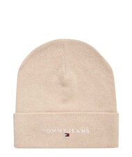 TOMMY HILFIGER LINEAR LOGO Chapeau beige - Bonnets - 1