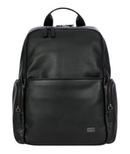 BRIC&rsquo;S TORINO Sac &agrave; dos pour ordinateur portable 15 pouces, en cuir Noir - Sacs &agrave; dos pour ordinateur portable - 1