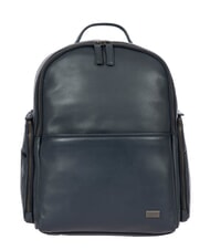 BRIC&rsquo;S TORINO Sac &agrave; dos pour ordinateur portable 15", en cuir marine - Sacs &agrave; dos pour ordinateur portable - 1