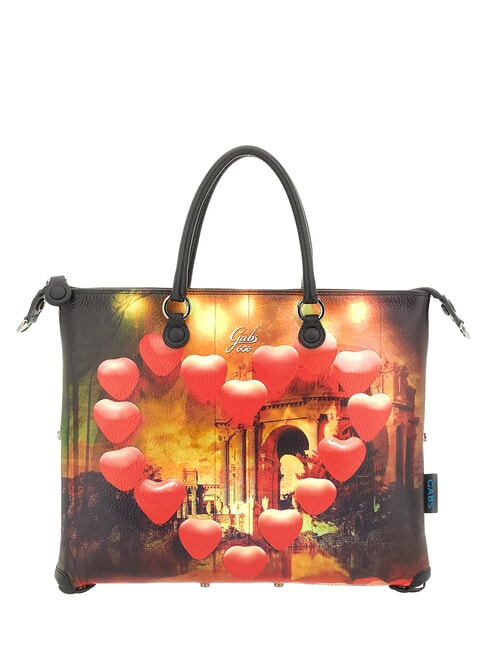 GABS G3 PLUS MEDIUM MULTICOLOR Sac shopping plat transformable multicolore - Sacs pour Femme