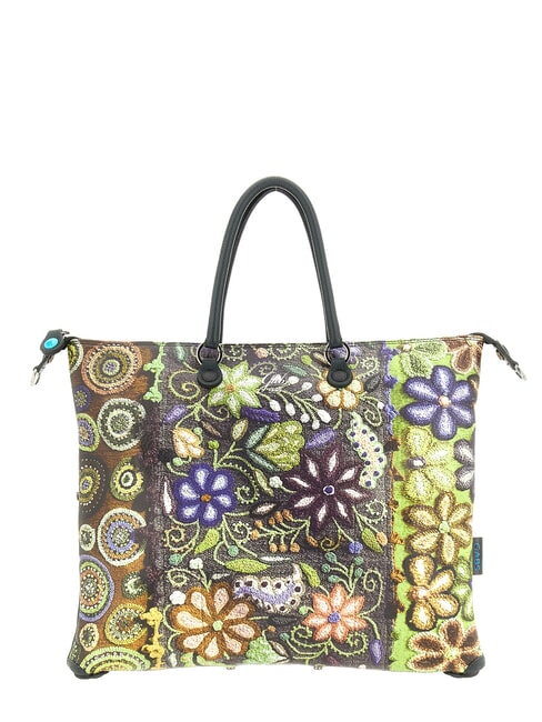 GABS G3 PLUS LARGE MULTICOLOR Sac shopping plat transformable multicolore - Sacs pour Femme
