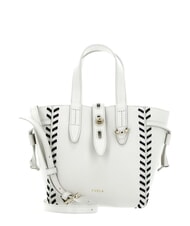 FURLA NET Mini sac &agrave; main avec bandouli&egrave;re guimauve + noir - Sacs pour Femme - 1
