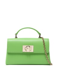 FURLA 1927 Mini sac en cuir avec bandouli&egrave;re wasabi - Sacs pour Femme - 1