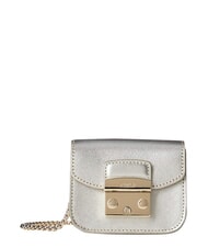 FURLA METROPOLIS Mini sac bandouli&egrave;re couleur ruth&eacute;nium - Sacs pour Femme - 1