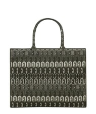 FURLA OPPORTUNITY L Cabas jacquard recycl&eacute; tons de cactus - Sacs pour Femme - 1