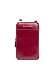 PIQUADRO CAMPIONARIO - BLUE SQUARE portefeuille suspendu ROUGE - Portefeuilles Homme - 1